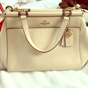 COACH- Selena Gomez Grace Bag (Off white)
